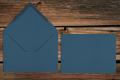 [110546] Briefhüllen 120x180 mm Nassklebend Nachtblau 120 g/qm
